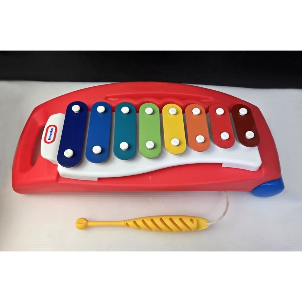 Little Tikes Tap-a-Tune Xylophone Rolling Musical Instrument Pull Along Toddler